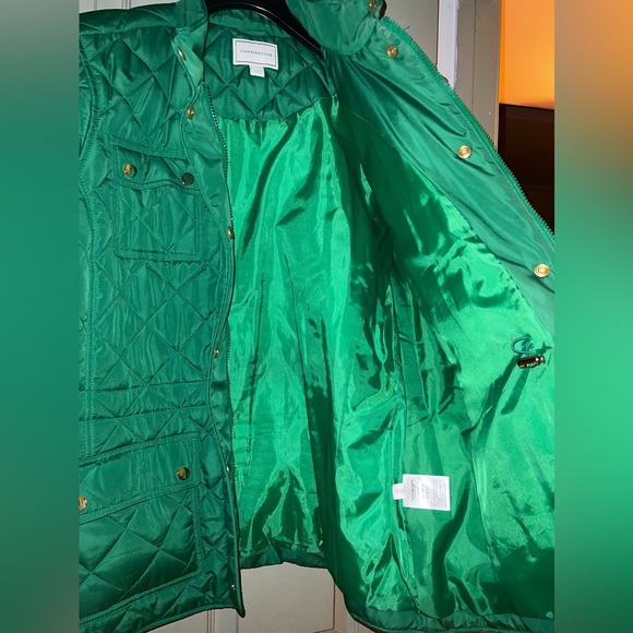 Charter Club Women's Quilted Collared Jacket Size Large - Picture 8 of 13